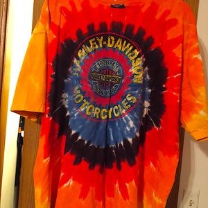 Harley Davidson Tie Dye T-Shirt
